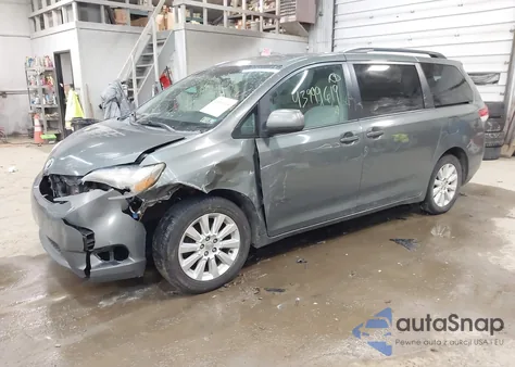 2014 Toyota Sienna Le 7 Passenger from USA, damaged, VIN 5TDJK3DC0ES087066